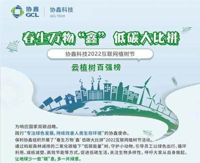 碳路巔峰,協(xié)鑫科技助力全球新能源低碳轉(zhuǎn)型和發(fā)展